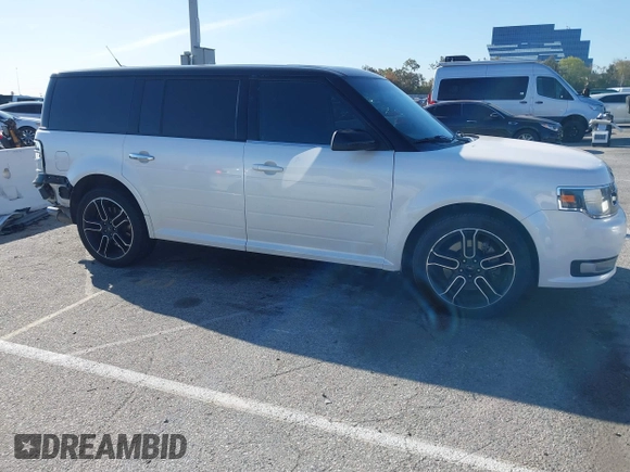 2019 Ford Flex SEL with VIN 2FMGK5C83KBA07965, listed as a IAAI auction lot 41838222 with 98,021 mi miles. Bid and sale history available at carsss.com. Image 13.