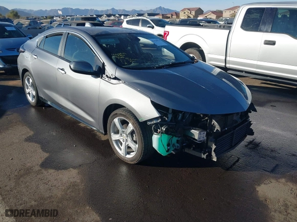 2018 Chevrolet Volt LT with VIN 1G1RC6S55JU137304, listed as a IAAI auction lot 41420976 with 65,109 mi miles. Bid and sale history available at carsss.com. Image 1.