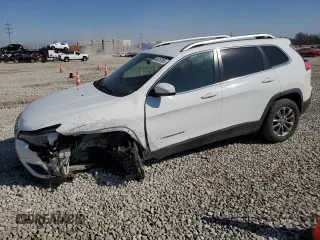 2019 Jeep Cherokee Altitude with VIN 1C4PJLLXXKD144799, listed as a Copart auction lot 48476765 with 167,961 mi miles and Salvage Title. Bid and sale history available at carsss.com. Image 1.