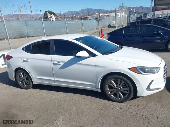 2017 Hyundai Elantra Limited with VIN 5NPD84LF2HH044016, listed as a IAAI auction lot 41319385 with 124,721 mi miles. Bid and sale history available at carsss.com. Image 12.