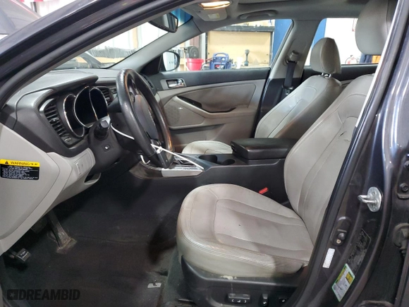 2011 Kia Optima EX with VIN KNAGN4A70B5169361, listed as a Copart auction lot 51404825 with 200,597 mi miles and Salvage Title. Bid and sale history available at carsss.com. Image 7.