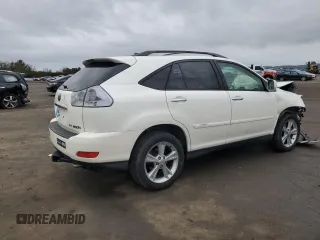 2008 Lexus RX 400h with VIN JTJGW31U182008928, listed as a Copart auction lot 47746115 with 158,183 mi miles and Salvage Title. Bid and sale history available at DreamBid. Image 3.