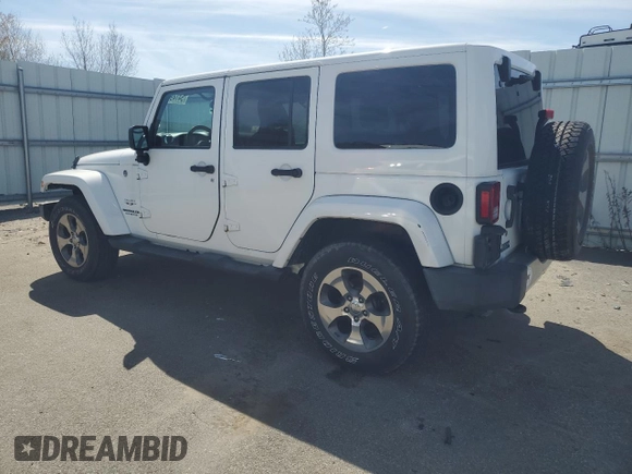 2017 Jeep Wrangler Unlimited 75th Anniversary z VIN 1C4BJWEG6HL636575, wystawiony jako Copart lot #54149875 z przebiegiem 129 721 mil mil oraz Szkoda całkowita • Salvage title. Historia ofert i sprzedaży dostępna na DreamBid. Obrazek 2.