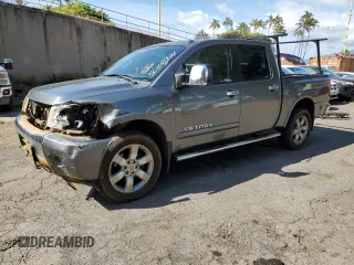 2013 Nissan Titan SV with VIN 1N6AA0EC0DN312555, listed as a Copart auction lot 56108924 with 121,854 mi miles and Non repairable. Bid and sale history available at DreamBid. Image 1.