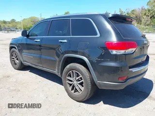 2017 Jeep Grand Cherokee Limited with VIN 1C4RJEBG2HC795168, listed as a IAAI auction lot 41859286 with 192,060 mi miles. Bid and sale history available at carsss.com. Image 3.