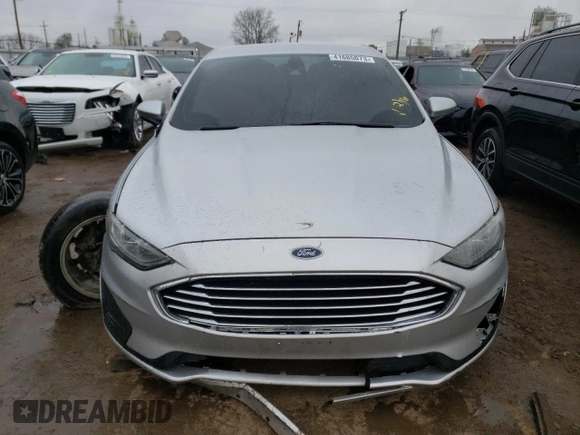 2019 Ford Fusion Hybrid SE with VIN 3FA6P0LU0KR204987, listed as a Copart auction lot 41685073 with 85,291 mi miles. Bid and sale history available at carsss.com. Image 5.
