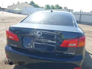 2008 Lexus IS 250 with VIN JTHBK262982077360, listed as a IAAI auction lot 42032318 with 131,787 mi miles. Bid and sale history available at carsss.com. Image 17.