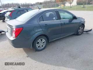 2012 Chevrolet Sonic LT with VIN 1G1JC5SH5C4167049, listed as a IAAI auction lot 42124461 with 134,864 mi miles and . Bid and sale history available at DreamBid. Image 4.