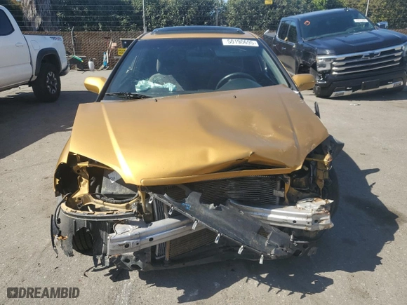 2001 Honda Civic EX with VIN 1HGEM21951L010642, listed as a Copart auction lot 50190695 with 0 mi miles and Salvage Title. Bid and sale history available at carsss.com. Image 5.