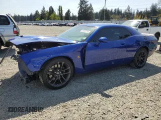 2021 Dodge Challenger R/T Scat Pack z VIN 2C3CDZFJ8MH670388, wystawiony jako Copart lot #55180135 z przebiegiem 32 912 mil mil oraz Szkoda całkowita • Salvage title. Historia ofert i sprzedaży dostępna na DreamBid. Obrazek 1.