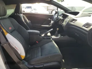 2013 Honda Civic Si with VIN 2HGFG4A59DH705373, listed as a Copart auction lot 55638895 with 125,693 mi miles and Salvage title. Bid and sale history available at DreamBid. Image 7.