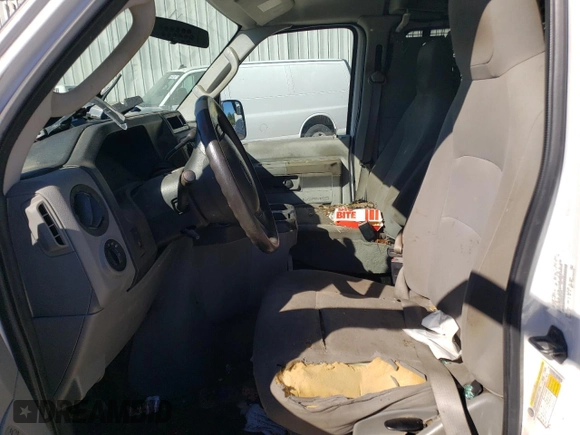 2011 Ford Econoline Cargo Commercial with VIN 1FTNE1EW6BDB11464, listed as a Copart auction lot 75392424 with 192,059 mi miles and Salvage Title. Bid and sale history available at DreamBid. Image 7.