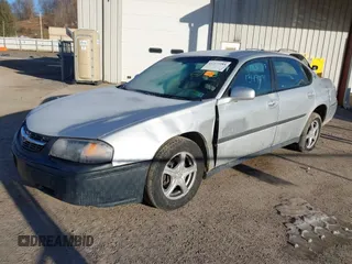 2001 Chevrolet Impala with VIN 2G1WF55E419134908, listed as a IAAI auction lot 41377284 with 100,444 mi miles and . Bid and sale history available at DreamBid. Image 2.