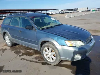 2006 Subaru Legacy Wagon Outback 2.5i with VIN 4S4BP61C267328743, listed as a IAAI auction lot 41627254 with 165,841 mi miles. Bid and sale history available at carsss.com. Image 1.