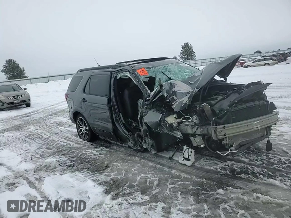 2018 Ford Explorer Sport z VIN 1FM5K8GT4JGC07574, wystawiony jako Copart lot #45888085 z przebiegiem Nie podano mil oraz Szkoda całkowita • Salvage title. Historia ofert i sprzedaży dostępna na DreamBid. Obrazek 12.
