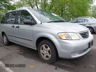 2001 Mazda MPV DX z VIN JM3LW28G010173616, wystawiony jako IAAI lot #42139368 z przebiegiem 148 187 mil mil oraz . Historia ofert i sprzedaży dostępna na DreamBid. Obrazek 1.
