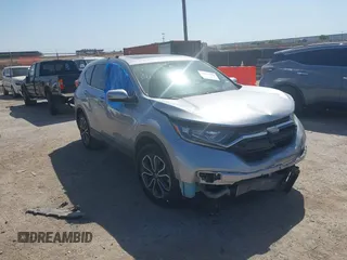2021 Honda CR-V EX-L z VIN 2HKRW1H87MH425634, wystawiony jako IAAI lot #42013698 z przebiegiem 47 044 mil mil oraz . Historia ofert i sprzedaży dostępna na DreamBid. Obrazek 1.