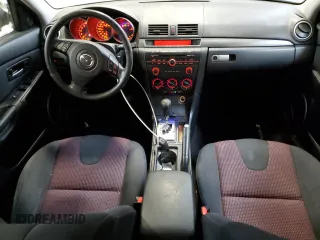 2006 Mazda 3 s with VIN JM1BK143361471656, listed as a Copart auction lot 85600244 with 205,054 mi miles and Salvage Title. Bid and sale history available at carsss.com. Image 8.