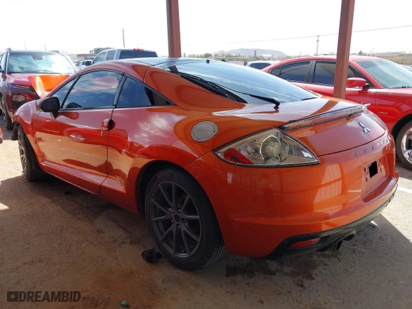 2012 Mitsubishi Eclipse GS with VIN 4A31K5DF6CE008277, listed as a IAAI auction lot 41933782 with 177,113 mi miles. Bid and sale history available at carsss.com. Image 3.