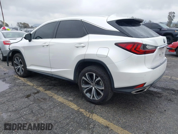 2022 Lexus RX 350 with VIN 2T2HZMAA7NC245779, listed as a IAAI auction lot 41784965 with 34,369 mi miles and . Bid and sale history available at DreamBid. Image 3.