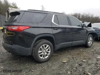 2021 Chevrolet Traverse LT Leather with VIN 1GNERHKW1MJ165316, listed as a Copart auction lot 44176185 with 89,211 mi miles and Salvage Title. Bid and sale history available at carsss.com. Image 3.
