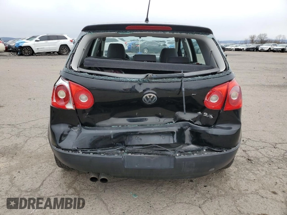 2008 Volkswagen Rabbit S с VIN WVWDB71K68W015244, выставлен на аукционе Copart как лот 52743215 с пробегом 141 946 миль миль и Списание • Salvage title. История ставок и продаж доступна на DreamBid. Изображение 6.