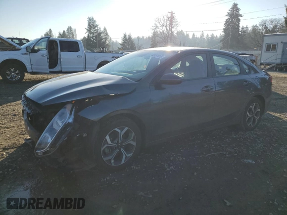 2021 Kia Forte LXS with VIN 3KPF24AD6ME316884, listed as a Copart auction lot 42451665 with 58,603 mi miles and Salvage Title. Bid and sale history available at carsss.com. Image 1.