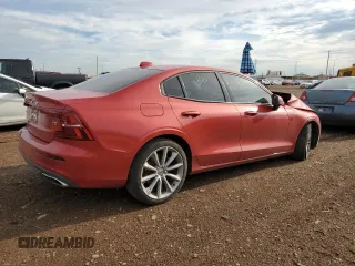 2021 Volvo S60 Momentum with VIN 7JR102FKXMG095822, listed as a Copart auction lot 66138963 with 0 mi miles. Bid and sale history available at carsss.com. Image 3.