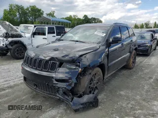 2021 Jeep Grand Cherokee Limited X z VIN 1C4RJEBGXMC861167, wystawiony jako Copart lot #56953295 z przebiegiem 41 855 mil mil oraz Szkoda całkowita • Salvage title. Historia ofert i sprzedaży dostępna na DreamBid. Obrazek 1.