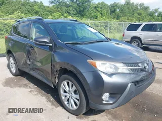 2014 Toyota RAV4 Limited with VIN JTMDFREV1ED086010, listed as a IAAI auction lot 42390205 with 117,682 mi miles and . Bid and sale history available at DreamBid. Image 1.
