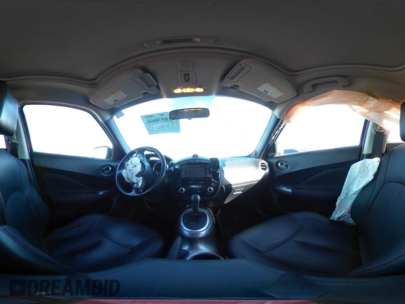 2015 Nissan Juke S with VIN JN8AF5MR9FT509735, listed as a IAAI auction lot 41053066 with 95,833 mi miles. Bid and sale history available at carsss.com. Image 18.