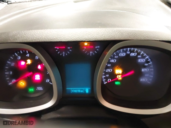 2016 Chevrolet Equinox LTZ with VIN 2GNALDEKXG6134522, listed as a IAAI auction lot 41566266 with 174,278 mi miles. Bid and sale history available at carsss.com. Image 7.