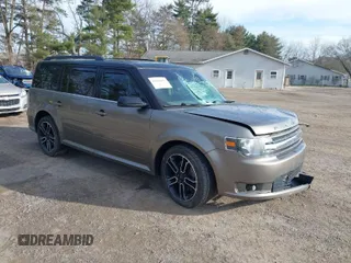 2014 Ford Flex SEL with VIN 2FMHK6C85EBD38724, listed as a IAAI auction lot 41866442 with 147,661 mi miles. Bid and sale history available at carsss.com. Image 1.