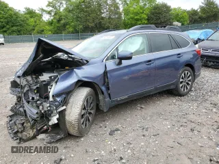 2017 Subaru Outback Limited z VIN 4S4BSAKC5H3208722, wystawiony jako Copart lot #58214955 z przebiegiem 166 675 mil mil oraz Szkoda całkowita • Salvage title. Historia ofert i sprzedaży dostępna na DreamBid. Obrazek 1.
