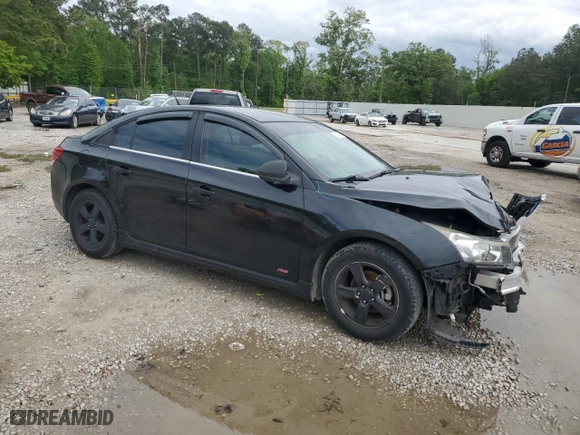 2014 Chevrolet Cruze 1LT with VIN 1G1PC5SBXE7234283, listed as a Copart auction lot 51858305 with 0 mi miles and Salvage Title. Bid and sale history available at carsss.com. Image 4.