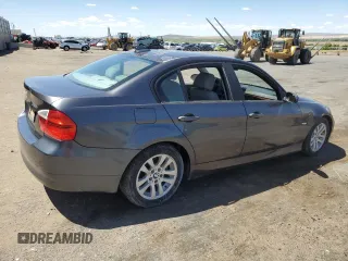 2006 BMW 3 Series 325i with VIN WBAVB13576KX51605, listed as a Copart auction lot 55255715 with 91,912 mi miles and Clean Title. Bid and sale history available at carsss.com. Image 3.