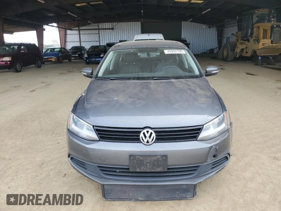 2012 Volkswagen Jetta Sedan SE w/Convenience & Sunroof PZEV with VIN 3VWBP7AJ1CM427707, listed as a Copart auction lot 45992795 with 130,766 mi miles and Salvage Title. Bid and sale history available at carsss.com. Image 5.