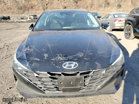 2021 Hyundai Elantra SEL with VIN 5NPLN4AG7MH035533, listed as a Copart auction lot 89397135 with 61,715 mi miles and Salvage Title. Bid and sale history available at carsss.com. Image 5.