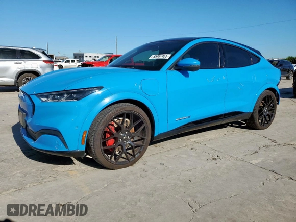 2021 Ford Mustang Mach-E Premium с VIN 3FMTK3SUXMMA06668, выставлен на аукционе Copart как лот 55467465 с пробегом 46 380 миль миль и Списание • Salvage title. История ставок и продаж доступна на DreamBid. Изображение 1.