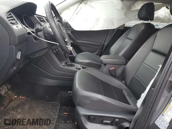 2021 Volkswagen Tiguan SE with VIN 3VV2B7AX7MM128098, listed as a Copart auction lot 49343505 with 46,231 mi miles and Salvage Title. Bid and sale history available at DreamBid. Image 7.