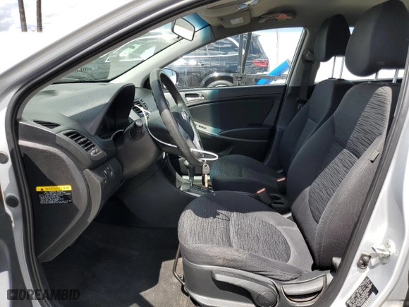 2017 Hyundai Accent SE with VIN KMHCT5AE0HU316588, listed as a Copart auction lot 50731315 with 95,447 mi miles and Salvage Title. Bid and sale history available at carsss.com. Image 7.