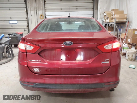 2014 Ford Fusion SE with VIN 3FA6P0HD0ER147820, listed as a Copart auction lot 45084645 with 192,340 mi miles and Salvage Title. Bid and sale history available at carsss.com. Image 6.