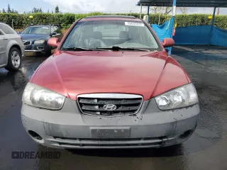 2002 Hyundai Elantra GT with VIN KMHDN55D52U068507, listed as a Copart auction lot 50656835 with 201,909 mi miles and Salvage title. Bid and sale history available at DreamBid. Image 5.