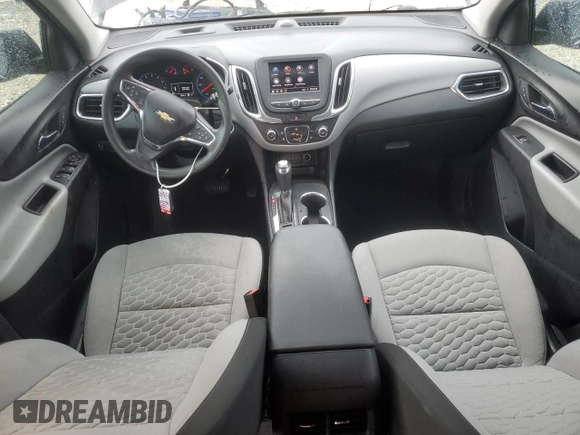 2020 Chevrolet Equinox LS z VIN 2GNAXHEV9L6232067, wystawiony jako Copart lot #59607985 z przebiegiem 66 101 mil mil oraz Szkoda całkowita • Salvage title. Historia ofert i sprzedaży dostępna na DreamBid. Obrazek 8.