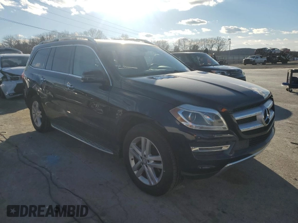 2016 Mercedes-Benz GL with VIN 4JGDF6EE7GA700816, listed as a Copart auction lot 41522315 with 126,240 mi miles and Salvage Title. Bid and sale history available at carsss.com. Image 4.