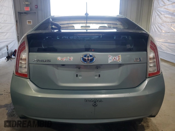 2012 Toyota Prius One with VIN JTDKN3DU1C5406840, listed as a Copart auction lot 52743985 with 149,023 mi miles and Salvage Title. Bid and sale history available at DreamBid. Image 6.
