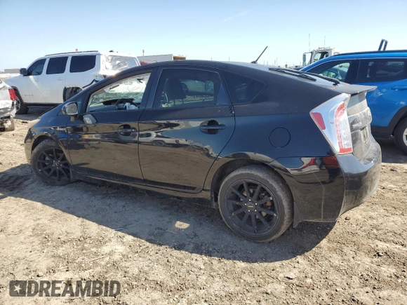 2012 Toyota Prius One with VIN JTDKN3DU7C1613014, listed as a Copart auction lot 47034215 with 0 mi miles and Salvage Title. Bid and sale history available at carsss.com. Image 2.