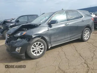 2020 Chevrolet Equinox LT with VIN 2GNAXJEV7L6124215, listed as a Copart auction lot 54854195 with 46,901 mi miles and Salvage title. Bid and sale history available at DreamBid. Image 1.