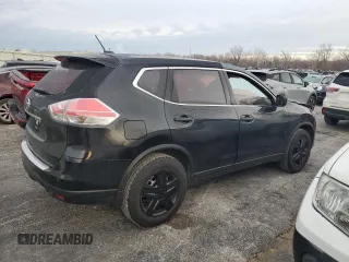 2016 Nissan Rogue S with VIN JN8AT2MT7GW028336, listed as a Copart auction lot 42186684 with 84,135 mi miles and Salvage Title. Bid and sale history available at DreamBid. Image 3.