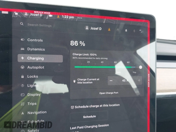 2018 Tesla Model 3 Long Range Battery with VIN 5YJ3E1EA2JF071855, listed as a IAAI auction lot 41314974 with 169,318 mi miles and . Bid and sale history available at DreamBid. Image 17.
